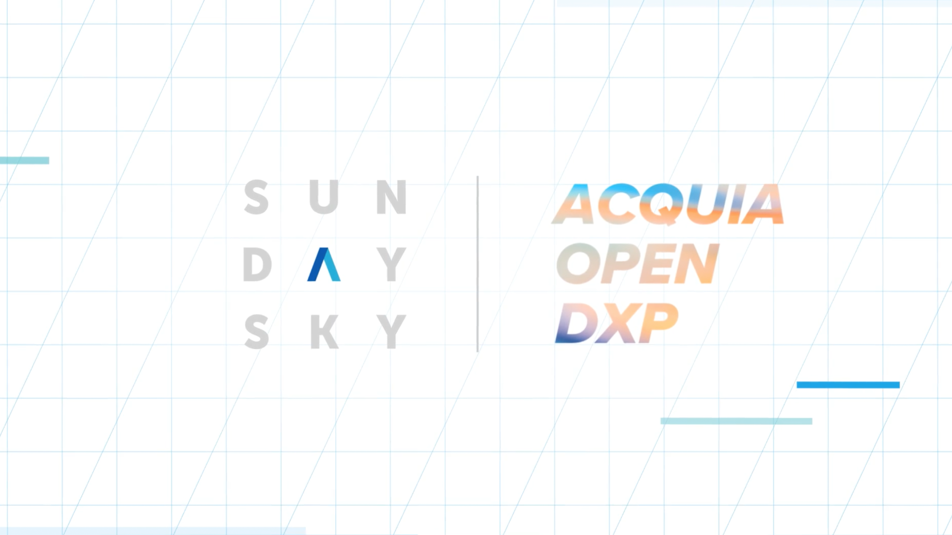 SundaySky and Acquia DXP platform partnership